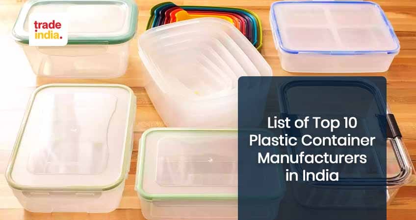 Leading Plastic Container Manufacturers & Suppliers in India