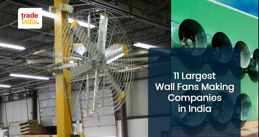 Top Wall Fans Making Companies in India