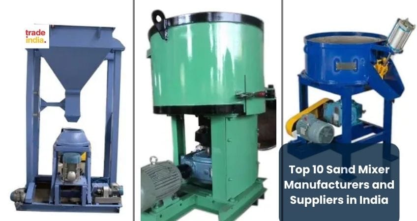 10 Best Sand Mixer Manufacturers and Suppliers in India 2023