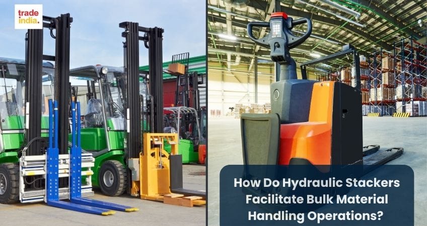 How Do Hydraulic Stackers Facilitate Bulk Material Handling Operations?