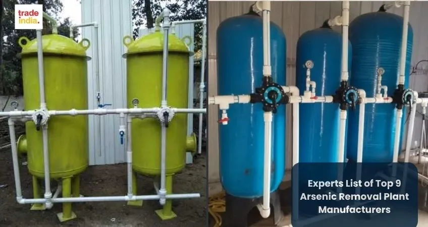 Top 9 Arsenic Removal Plant Manufacturers