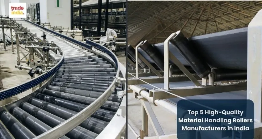 High-Quality Material Handling Rollers Manufacturers in India