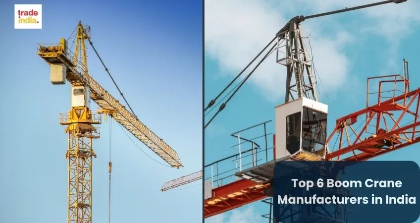 Top 6 Boom Crane Manufacturers in India