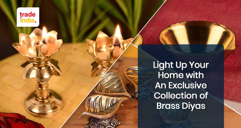 Light Up Your Home with An Exclusive Collection of Brass Diyas