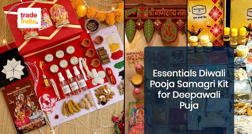 Essentials Diwali Pooja Samagri Kit for Deepawali Puja
