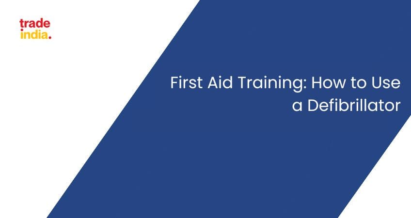 First Aid Training: How to Use a Defibrillator