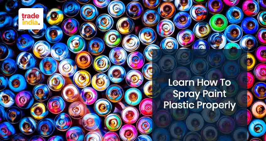 Learn How to Spray Paint Plastic Properly