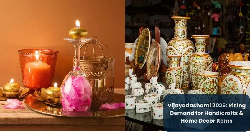 Vijayadashami 2025: Rising Demand for Handicrafts & Home Decor Items